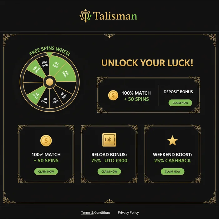 Talisman Casino Bonus